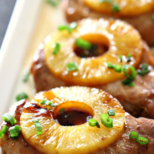 Teriyaki Glazed Pork Chops